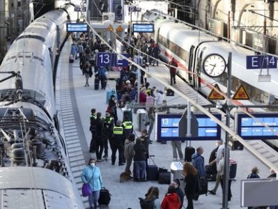 В Германии из-за технической неисправности парализовало железнодорожное сообщение