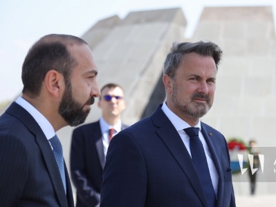Լյուքսեմբուրգի ԱԳ նախարարը հարգանքի տուրք է մատուցել Հայոց ցեղասպանության զոհերի հիշատակին