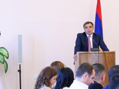 Եվրոպական հանձնաժողովի փոխնախագահ Մարգարիտիս Սխինասը ԵՊՀ ուսանողների համար դասախոսությամբ է հանդես եկել