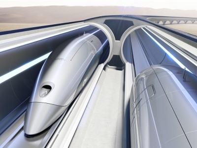 В Нидерландах запустили в тестовом режиме скоростной поезд Hyperloop