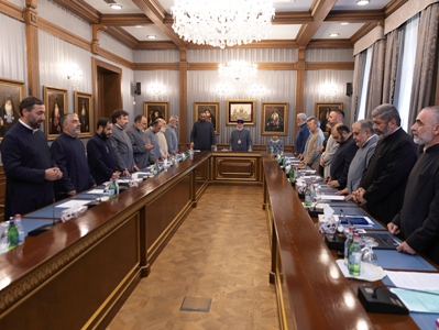 Մայր Աթոռ Սուրբ Էջմիածնում տեղի ունեցավ եպիսկոպոսաց ժողով. Գարեգին Բ-ն հանձնարարականներ է տվել