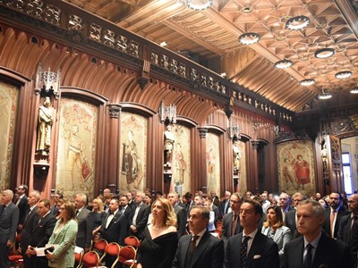 The late Charles Aznavour's 100th birthday celebrated with great pomp in Brussels
