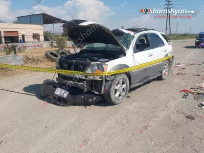 Արարատի մարզում բախվել են «Mercedes»-ն ու «Kia Sorrento»-ն. կան վիրավորներ