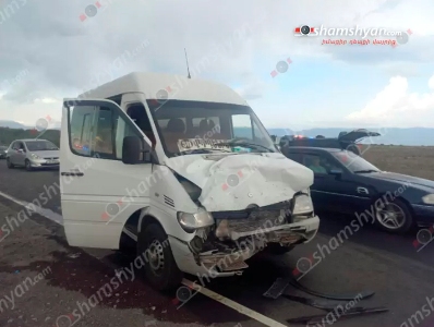 В Гегаркуникской области произошло тяжелое ДТП, есть пострадавшие