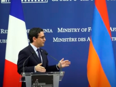 Stephane Sejourne: Armenian Genocide played major role in Armenia, France history