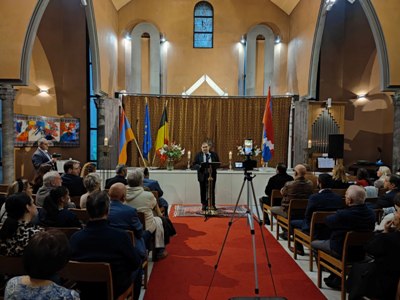 Remembrance, hope evening held in Brussels marking 1 year since Armenian ethnic cleansing of Karabakh