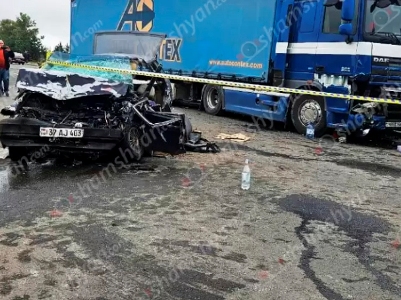 Տաշիրում բախվել են «DAF» բեռնատարը, «Opel»-ն ու «ՎԱԶ 2109»-ը. կա 1 զոհ, 5 վիրավոր
