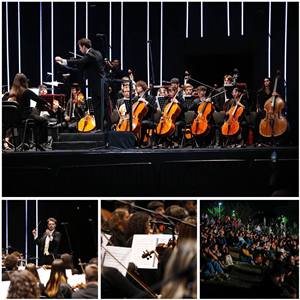 Accademia Orchestra of Italy's La Scala Theater performs in Yerevan Park