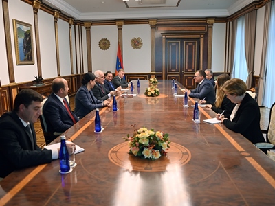 Վահագն Խաչատուրյանը և Եվրաջասթի նախագահը քննարկել են արդարադատության համակարգում իրականացվող բարեփոխումների խնդիրները