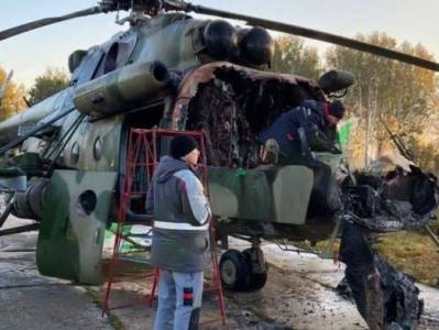 В России школьники сожгли второй вертолет за две недели