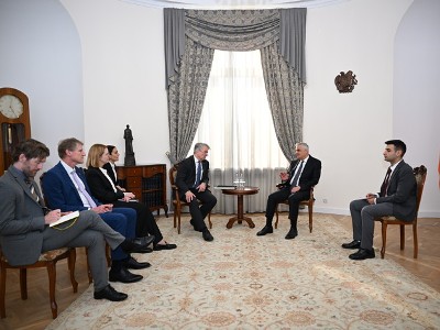 Մհեր Գրիգորյանն ու Գերմանիայի ԱԳՆ պատվիրակությունը անդրադարձել են տարածաշրջանային զարգացումներին