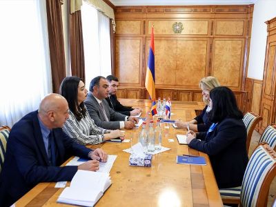 Глава МВД РА принял посла Нидерландов