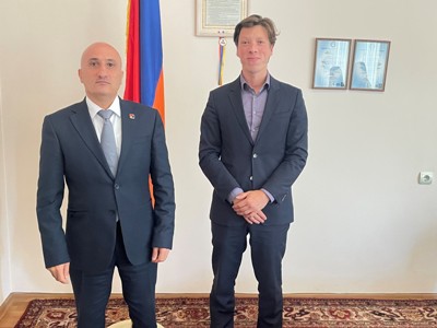 ԿԸՀ նախագահը և Նիդերլանդների NIMT ծրագրի և գիտելիքի խորհրդատուն քննարկել են համագործակցության եզրերը