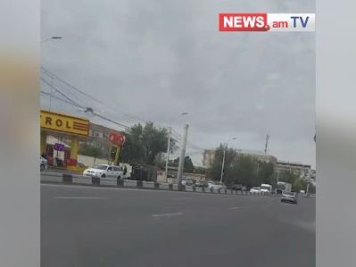 ՆԳՆ Ոստիկանության ծառայողական մեքենան բախվել է «BMW»-ին ու կողաշրջվել