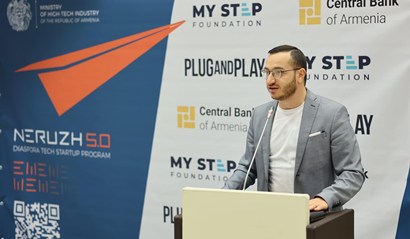 Մխիթար Հայրապետյանն ընդգծել է, որ ծրագրի հիմքում դրված է սփյուռքում առկա նորարար միտքը Հայաստան բերելու գաղափարը