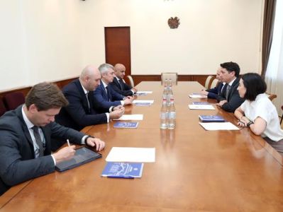 Министр финансов Армении и директор Евразийского фонда стабилизации обсудили ход реализации ряда программ