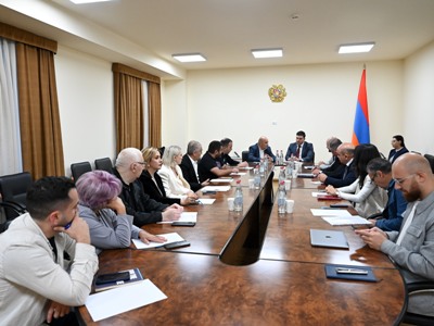 ԲՏԱ փոխնախարարն ընդունել է հեռուստաընկերությունների ղեկավարներին՝ ոլորտի առկա խնդիրները քննարկելու նպատակով