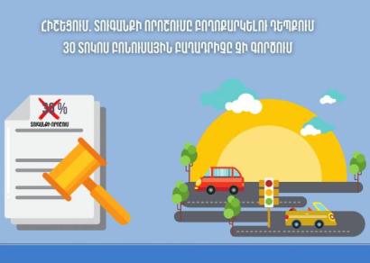 Տուգանքի որոշումը բողոքարկելու դեպքում 30 տոկոս բոնուսային բաղադրիչը չի գործում․ ՆԳՆ