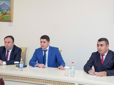 Վիգեն Մեսրոպյանն Արգիշտի Քյարամյանի կողմից պարգևատրվել է «Անձնվիրություն և անվեհերություն» մեդալով