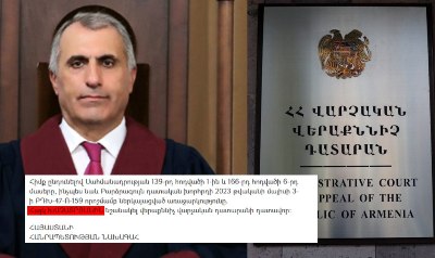 «Ժողովուրդ». ՔՊ-ի «սրտի ՍԴ դատավորի» որդին Վերաքննիչի դատավոր է դարձել