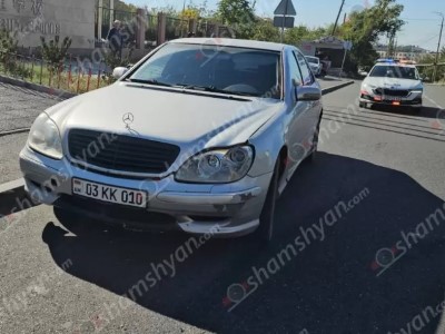 В Ереване, у Китайской школы, «Mercedes» наехал на пешехода
