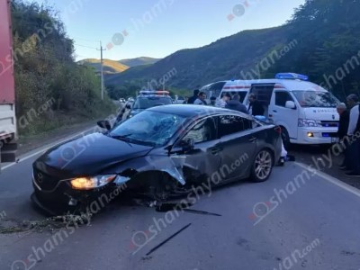 ДТП в Сюникской области: есть пострадавшие