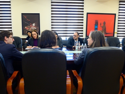 Ֆրանսիացի գործընկերների հետ քննարկվել է Մինաս Ավետիսյանի ծննդավայրում արվեստների կացարանի ստեղծման նախագիծը