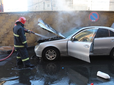 Հրդեհ «Mercedes-Benz»-ում․ տուժածներ չկան