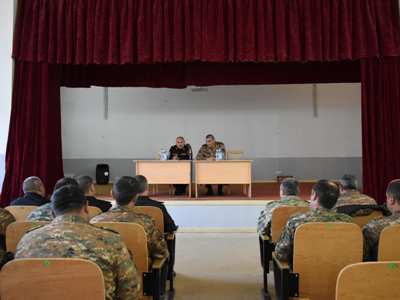 ՌՈ պետ Աշոտ Զաքարյանը հորդորել է պայքարել զինված ուժեր թափանցող արատավոր բարքերի դեմ