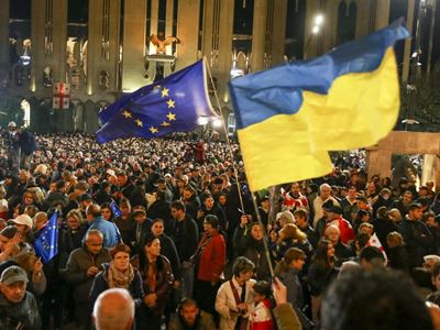 Украина призвала Грузию «не идти белорусским путем»