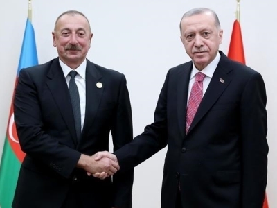 Azerbaijan, Turkey leaders holding talks in Kyrgyzstan