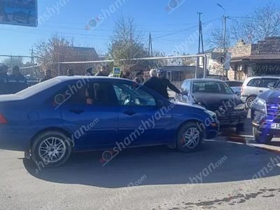 Նոր Գեղիի խաչմերուկում բախվել են «Nissan»-ը, «Ford»-ն ու «Opel»-ը. կան վիրավորներ
