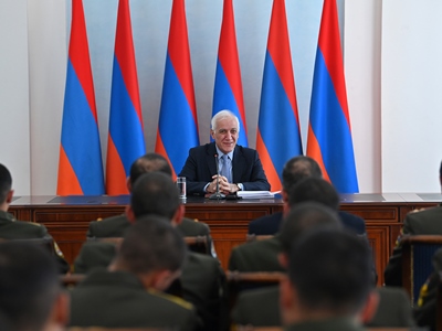 Վահագն Խաչատուրյանը դասախոսություն է կարդացել Վազգեն Սարգսյանի անվան ռազմական ակադեմիայի կուրսանտների համար
