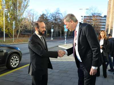 Ստոկհոլմում Արարատ Միրզոյանն այցելել է Ericsson ընկերություն. Քննարկվել է ՀՀ-ում նրա գործունեության հնարավորությունը