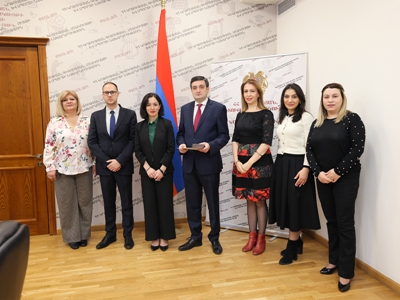 Կոմիտասի թանգարան-ինստիտուտի տնօրեն Նիկոլայ Կոստանդյանը պարգևատրվել է ԿԳՄՍՆ մեդալով