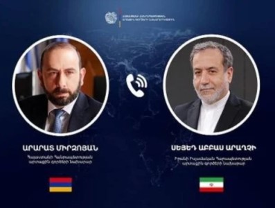Ararat Mirzoyan had a telephone conversation with Iranian Foreign Minister Abbas Araghchi