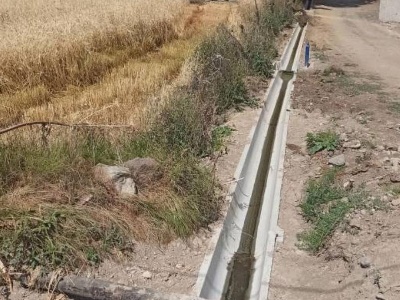 Երանոս գյուղում ոռոգման ջրատար ցանց է կառուցվում