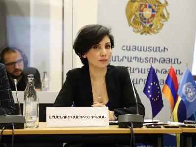Арменуи Арутюнян освобождена от должности врио заместителя министра юстиции