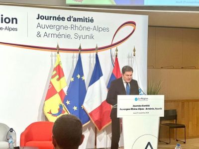 В Лионе прошло мероприятие «День дружбы Овернь-Рона-Альпы-Армения-Сюник»