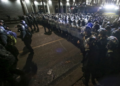 В Тбилиси за время протестов пострадали более 110 сотрудников МВД