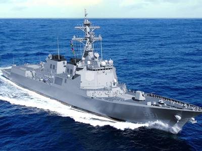 ВМС Южной Кореи получили новый эсминец с системой Aegis
