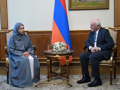 Armenia president to UAE envoy: Bilateral relations stand out by strong, dynamically developing cooperation
