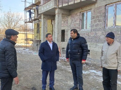 В Спитаке Лорийской области Армении строятся 4 многоквартирных дома и ясли на 144 места