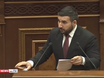 Բյուջեին դեմ քվեարկելով՝ «Հայաստան» դաշինքը դեմ քվեարկեց թոշակ ստանալու և զենք գնելու նախագծին. Վահագն Ալեքսանյան