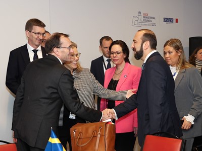 Արարատ Միրզոյանը հանդիպում է ունեցել նորդիկ-բալթյան երկրների ԱԳ նախարարների հետ