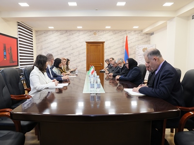 Ժաննա Անդրեասյանը ԻԻՀ «Սաադի» հիմնադրամի նախագահի հետ քննարկել է պարսկերենի ուսուցման զարգացման հնարավորությունները