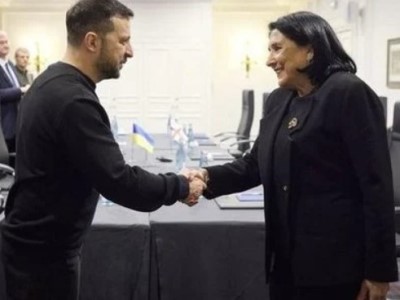 Փարիզում կայացել է Ուկրաինայի և Վրաստանի նախագահների հանդիպումը