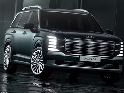 Hyundai рассекретила облик полноразмерного кроссовера Palisade