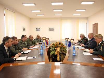 Армению посетили студенты 145-го старшего курса оборонного колледжа НАТО