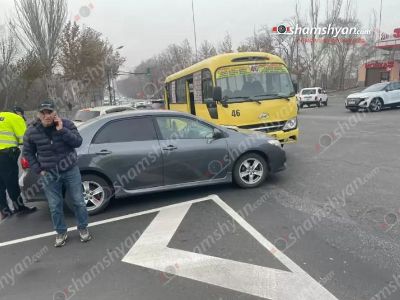 ДТП в Ереване: Водитель автобуса оказался подшофе
